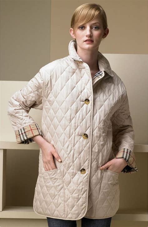 burberry barn jacket for ladies|Burberry quilted jacket nordstrom rack.